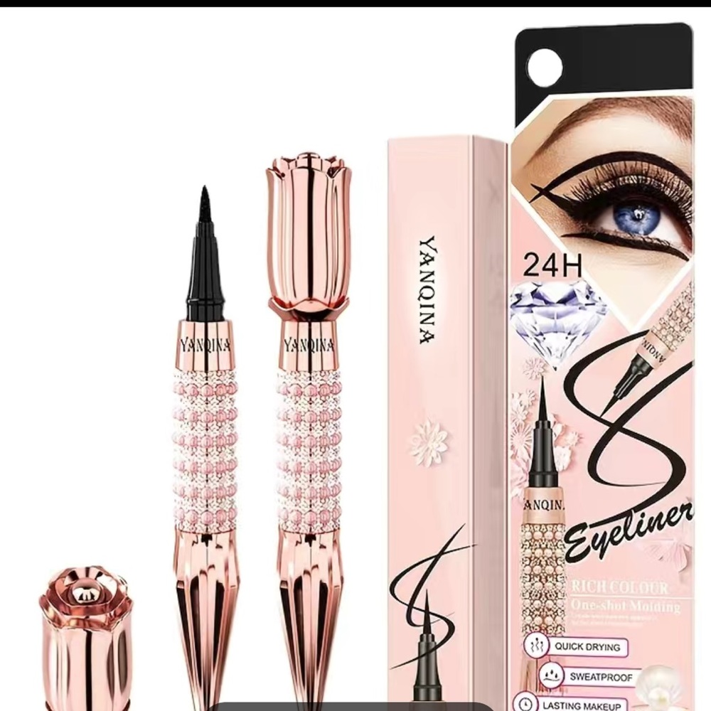 YANQINA Eyeliner Waterproof Sweat-proof Liquid eyeliner
